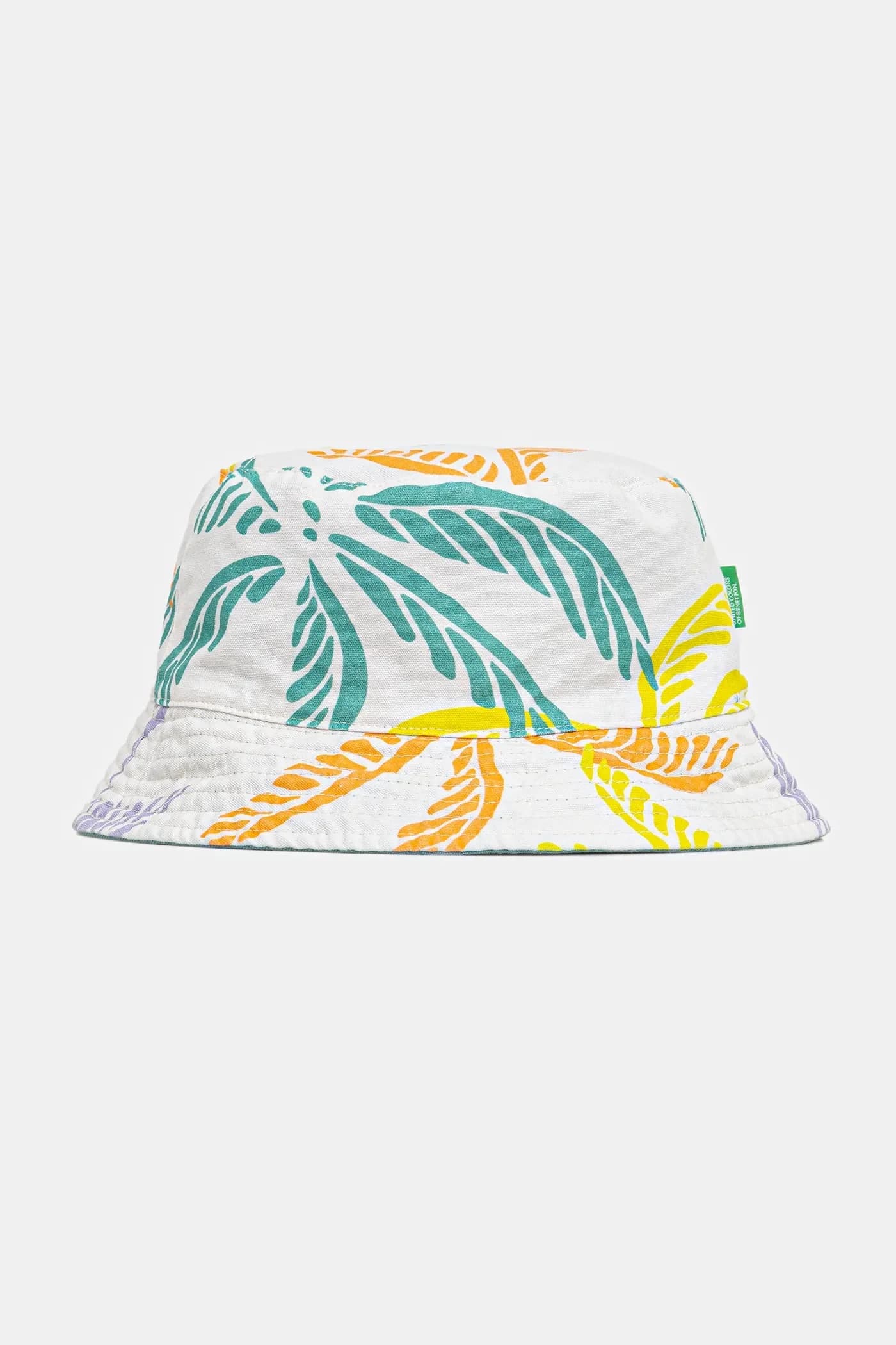 Детская двусторонняя шапка из хлопка. - фото 2