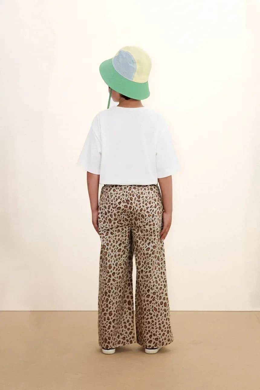 Детская шапка COLOR BLOCK BUCKET HAT - фото 5