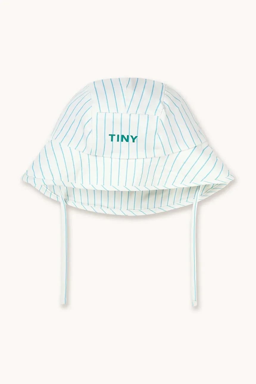 Детская шапка CYAN FINE STRIPES BUCKET HAT