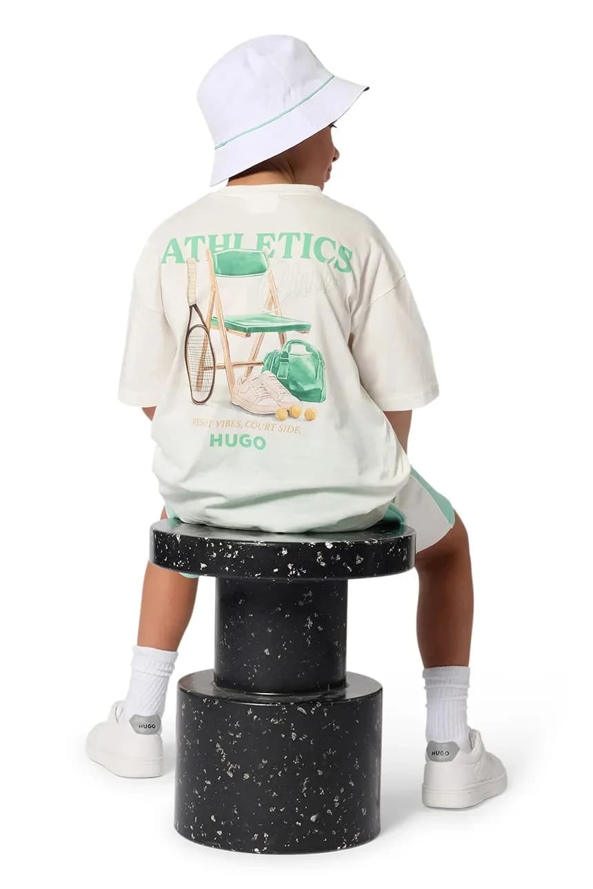 Детская двусторонняя шапка из хлопка. - фото 7