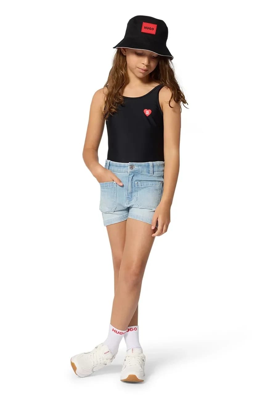 Детская двусторонняя шапка из хлопка. - фото 10