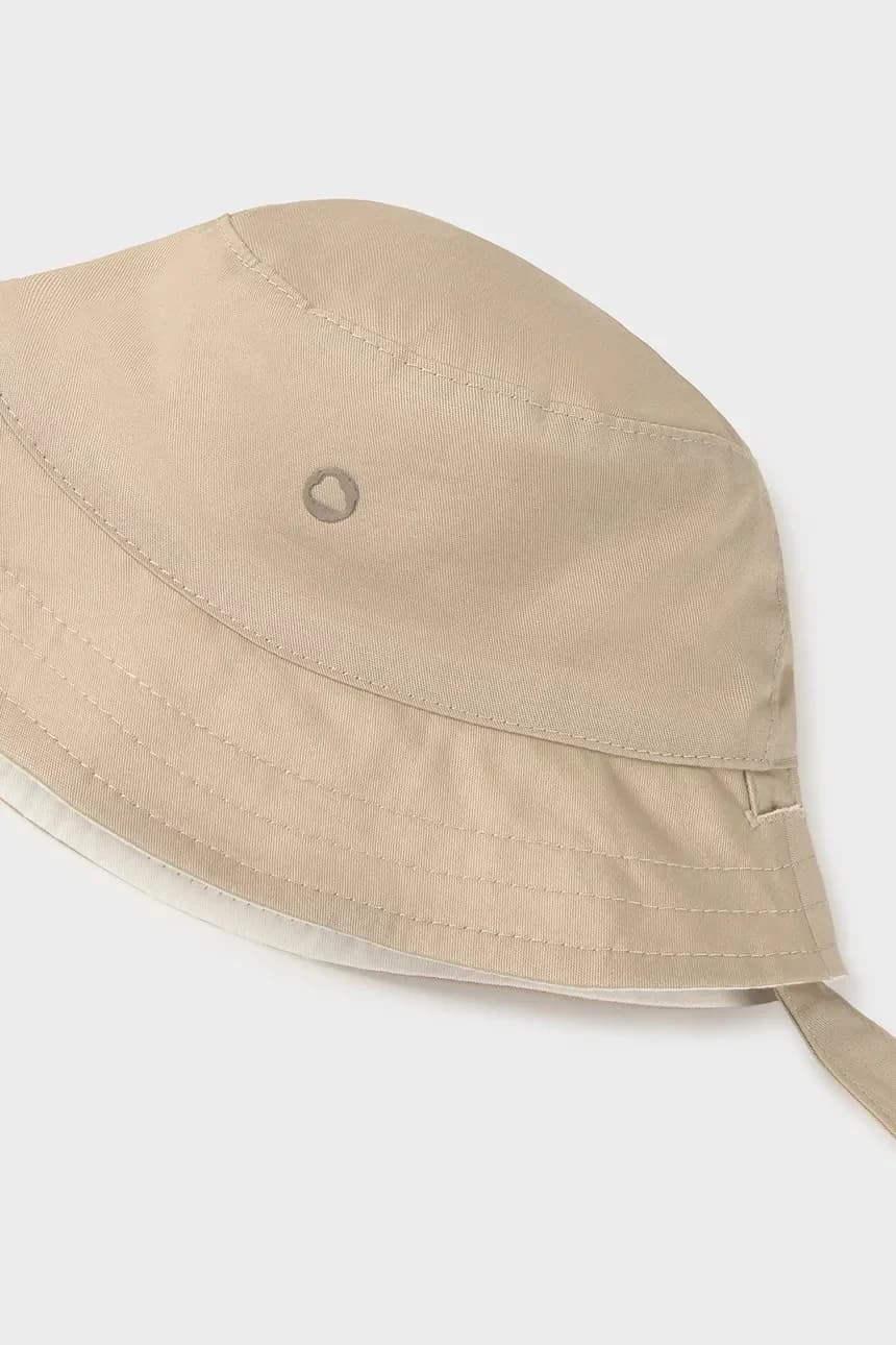 Детская двусторонняя шапка из хлопка. - фото 3