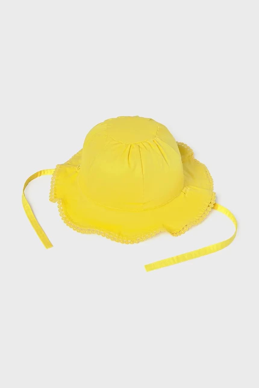 Детская двусторонняя шапка из хлопка. - фото 2