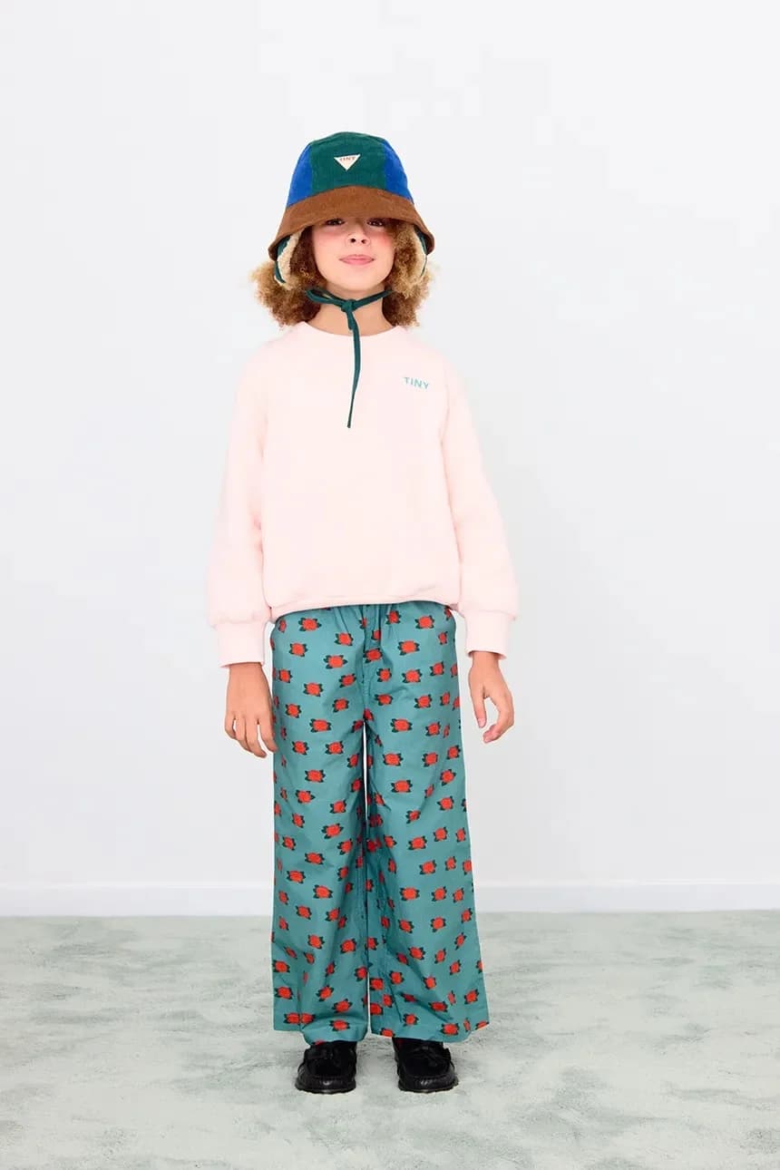 Детская хлопковая шапка COLOR BLOCK BUCKET HAT - фото 4