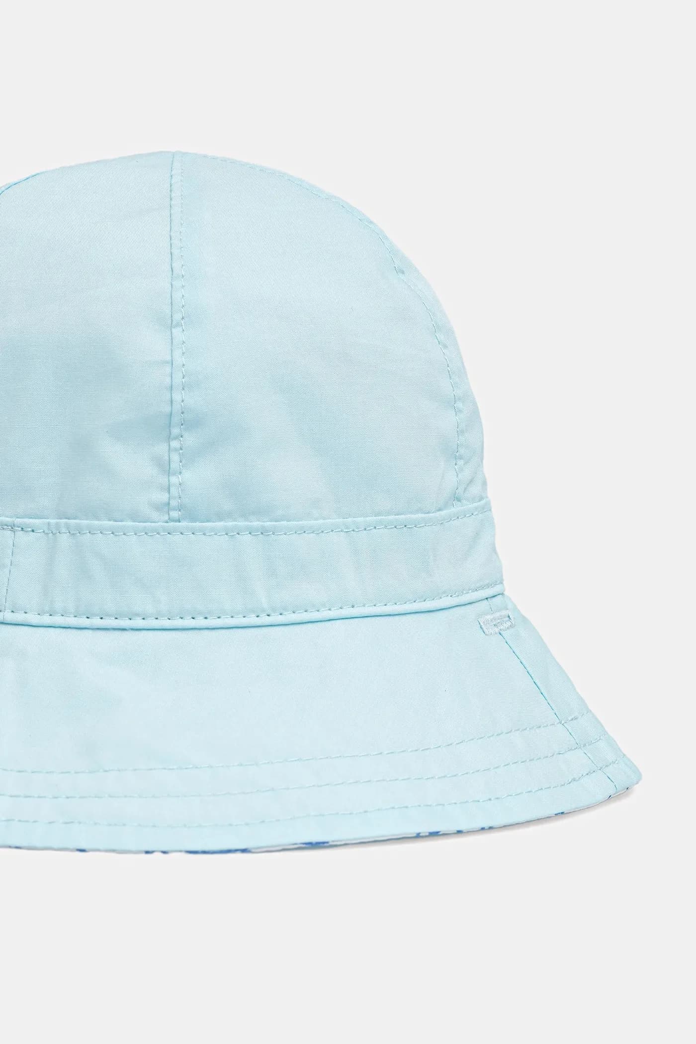 Детская двусторонняя шапка из хлопка. - фото 4