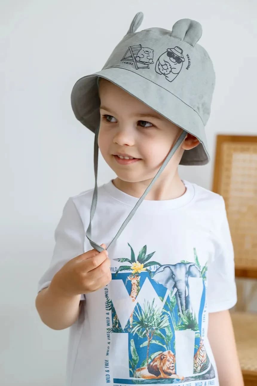 TADI детская льняная шапка - фото 3