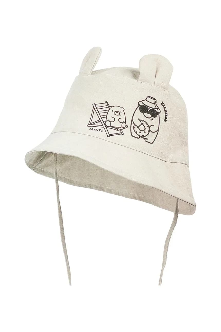 TADI детская льняная шапка