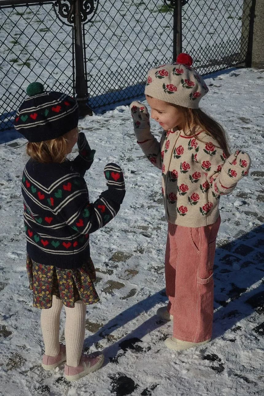 Детский берет с добавлением шерсти BELOU KNIT BERET - фото 7