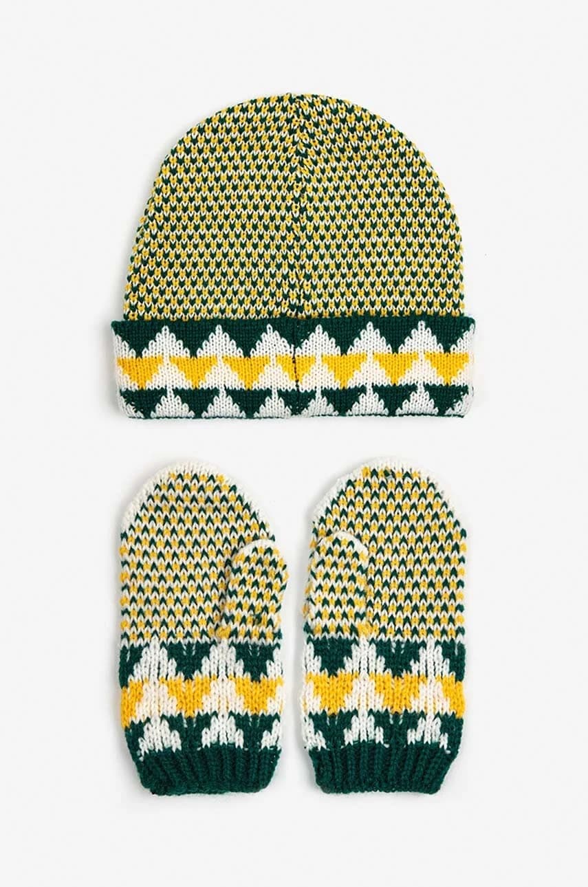 Детская шапочка и перчатки. - фото 3