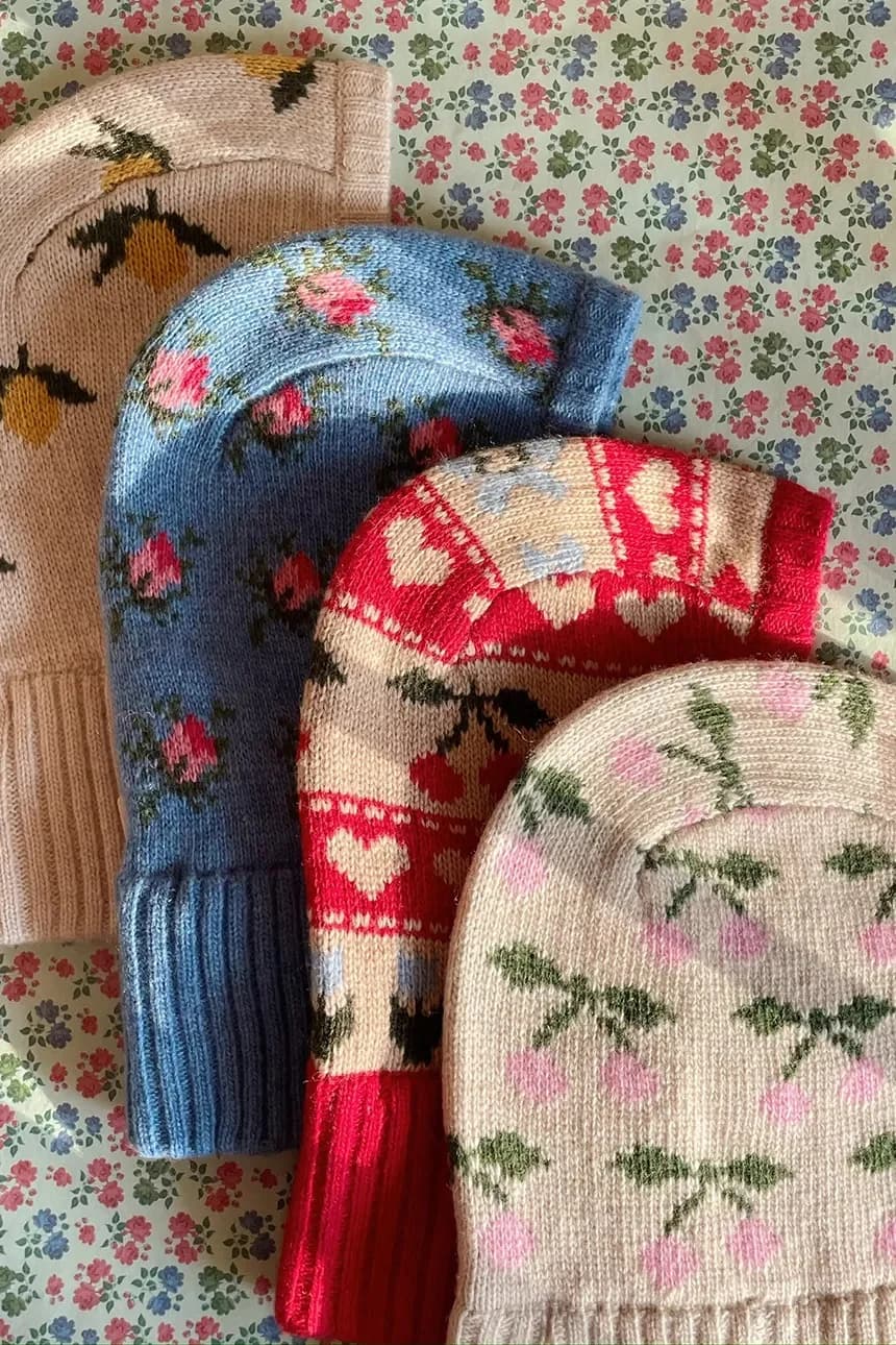 Балаклава BELOU LEMON KNIT BALACLAVA - фото 3