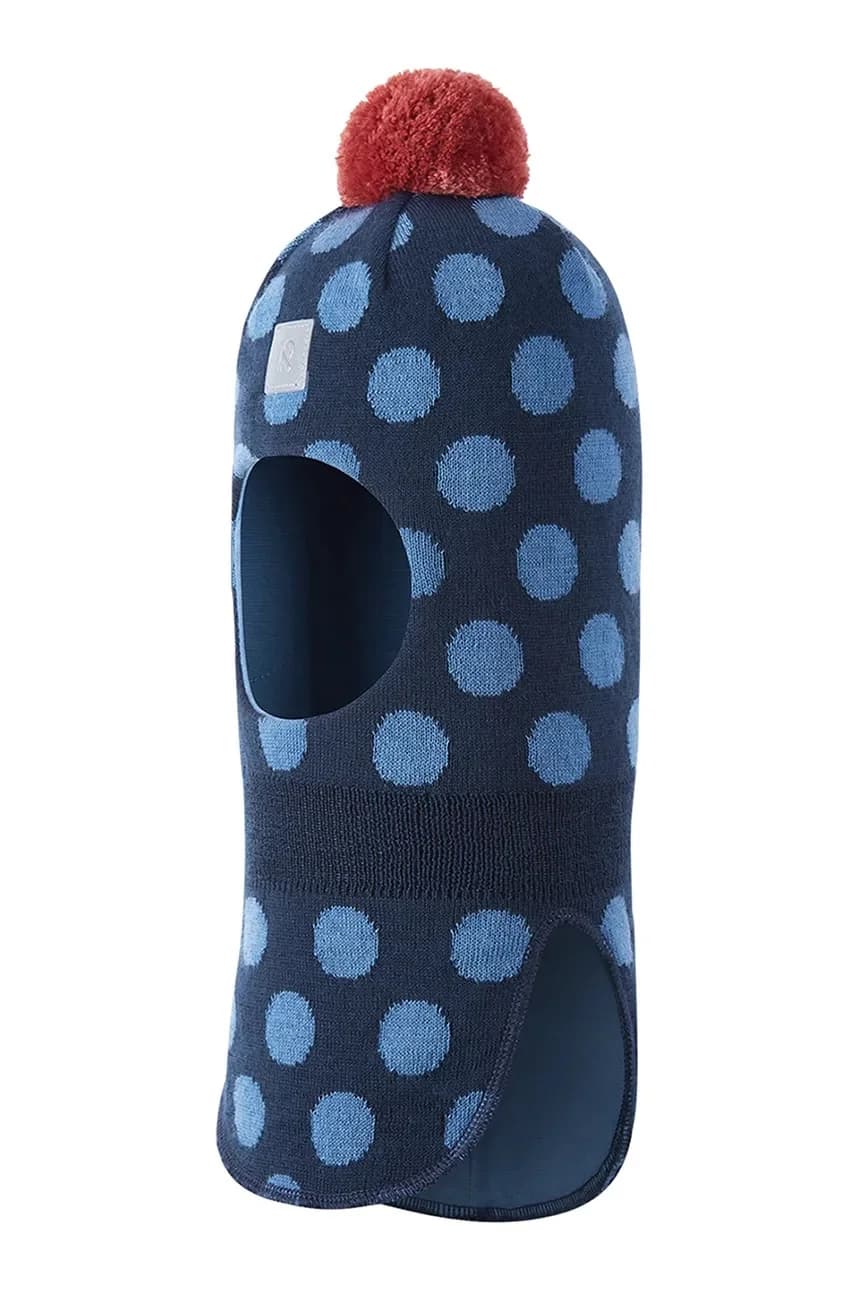 Детская подшлемник из смесовой шерсти Polkka. - фото 2