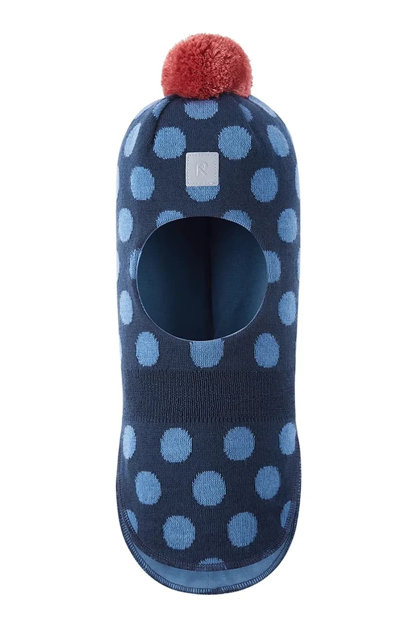 Детская подшлемник из смесовой шерсти Polkka. - фото 3