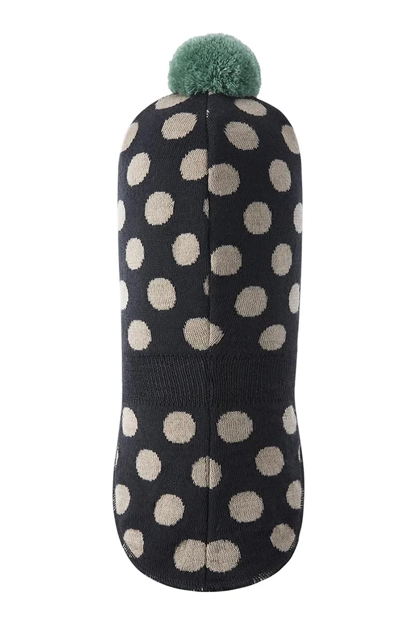 Детская подшлемник из смесовой шерсти Polkka. - фото 4