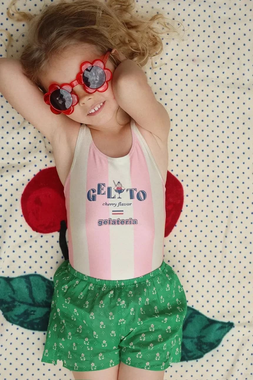 СОЛНЦЕЗАЩИТНЫЕ ОЧКИ JUNIOR FLOWER детские солнцезащитные очки - фото 6