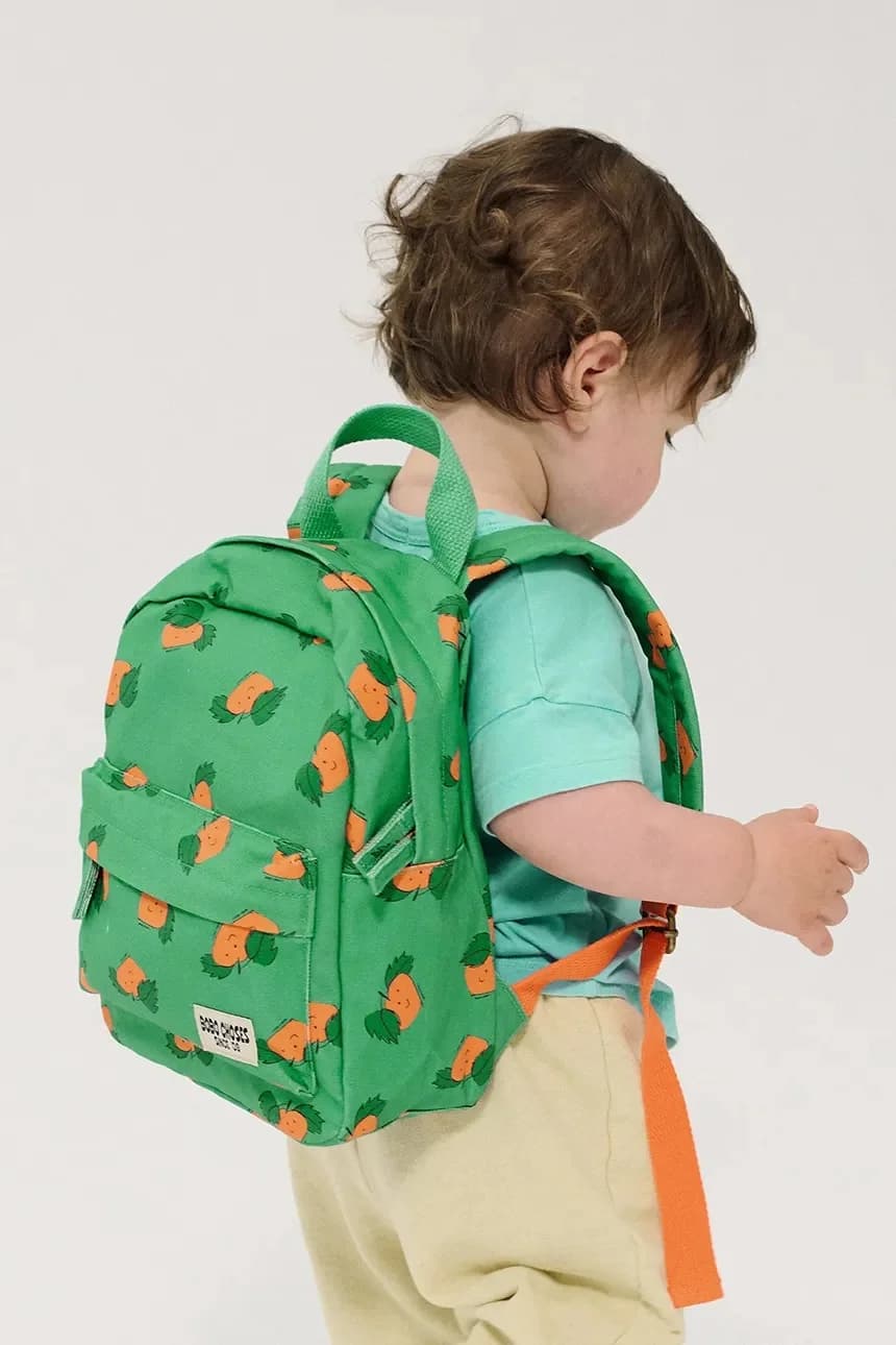 Мандариновый детский рюкзак