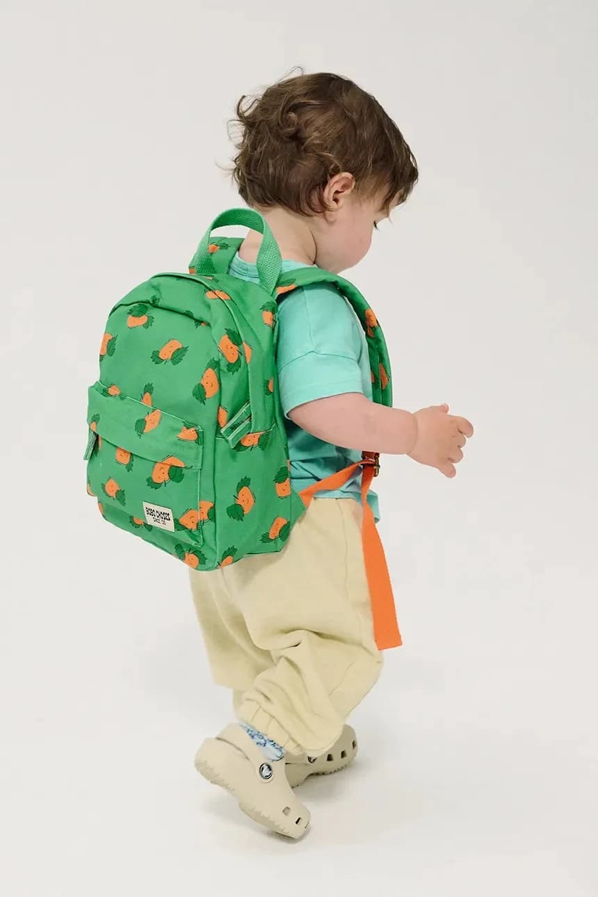 Мандариновый детский рюкзак - фото 6