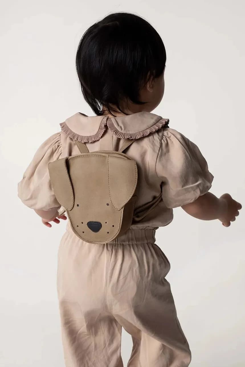 Kapi Classic Backpack Детский кожаный рюкзак Dog