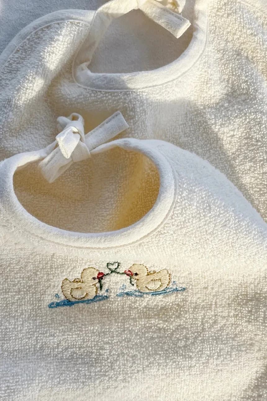 Figo 2 Pack махровых нагрудников GOTS 2 нагрудника для малышей - фото 3