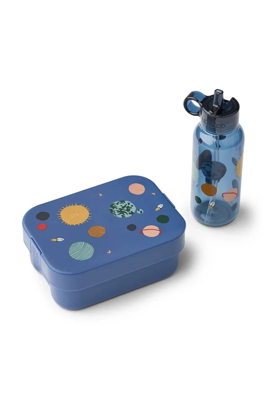 Детский ланч-бокс и бутылочка Chelsey Printed Lunchbox Set - фото 2