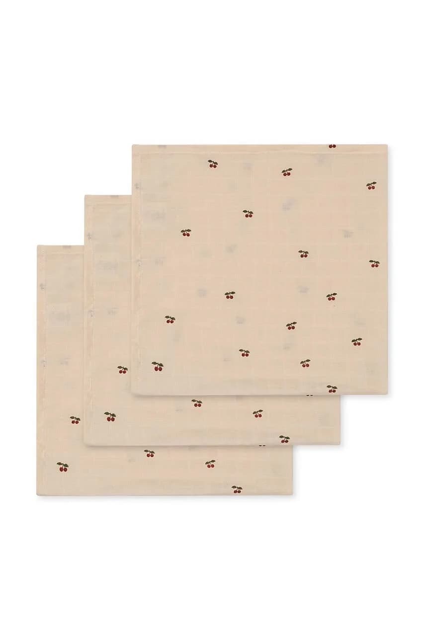 Комплект из 3 детских подгузников из МУСЛИНОВОЙ ТКАНИ GOTS