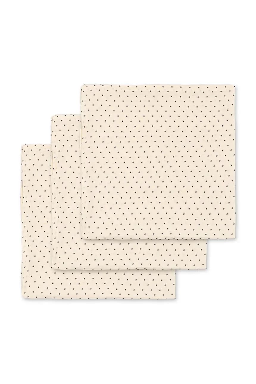 Хлопковые детские подгузники MUSLIN CLOTH GOTS, 3 шт.