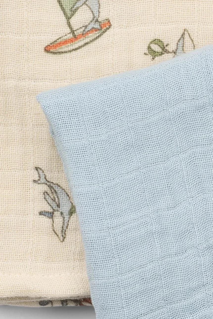 Хлопковые детские подгузники, 2 шт. - фото 2