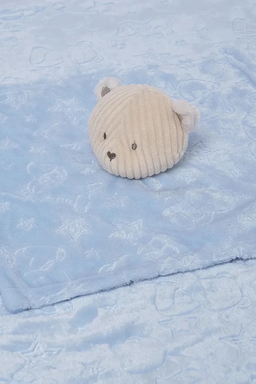 Детское одеяло и мягкая игрушка - фото 3