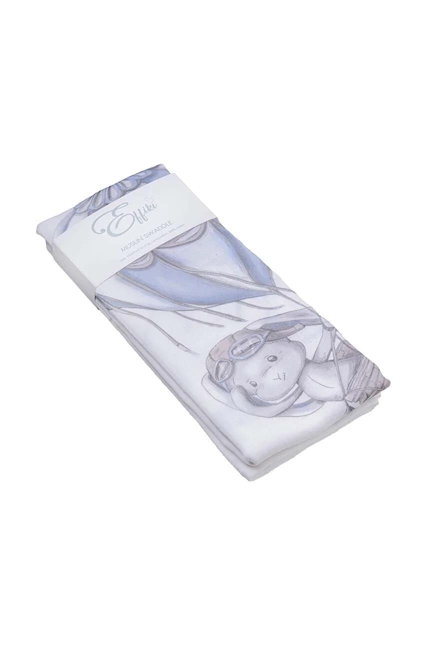 Муслиновая пеленка 95х95 см. - фото 2