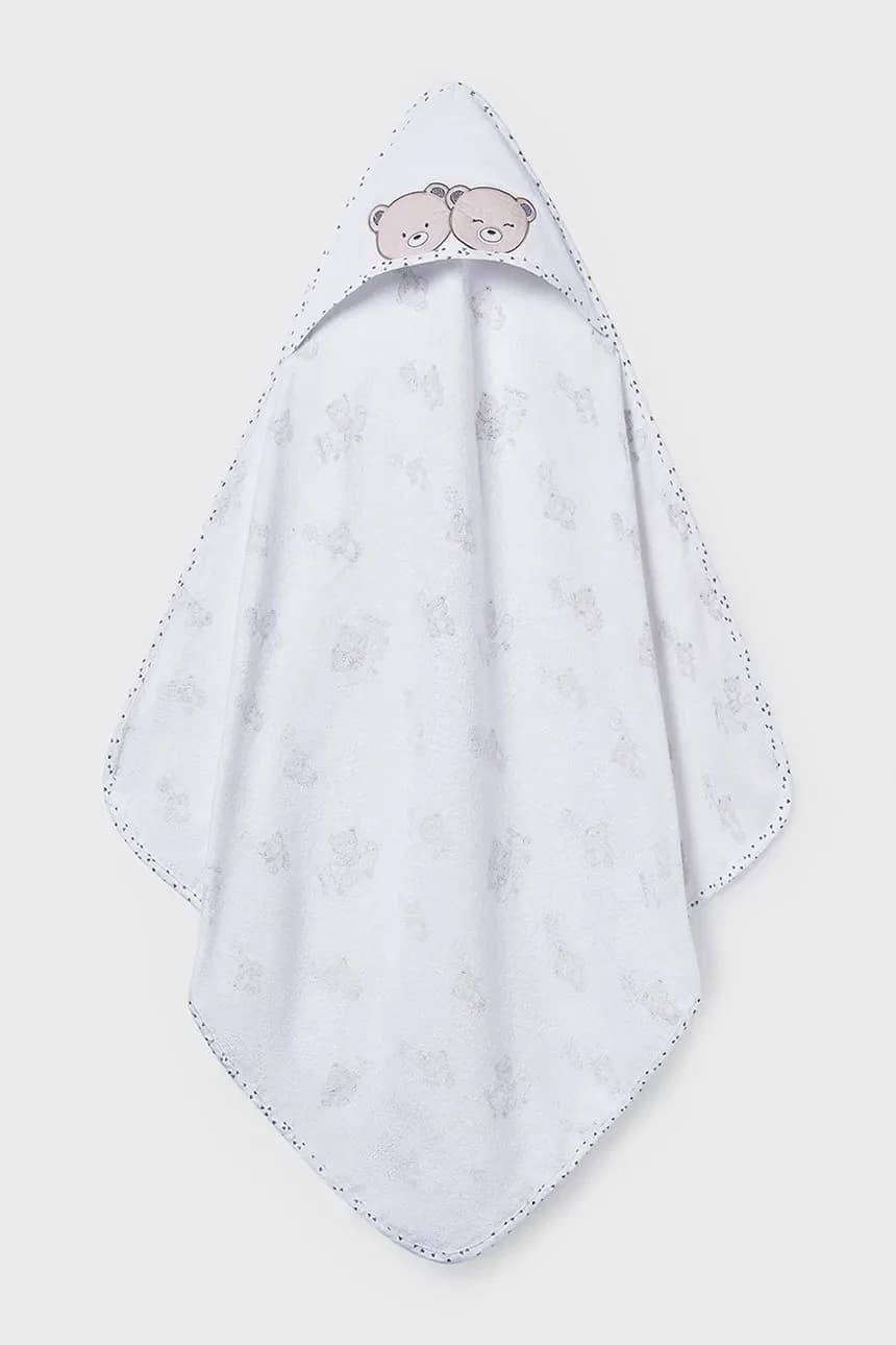 Детское полотенце с капюшоном.