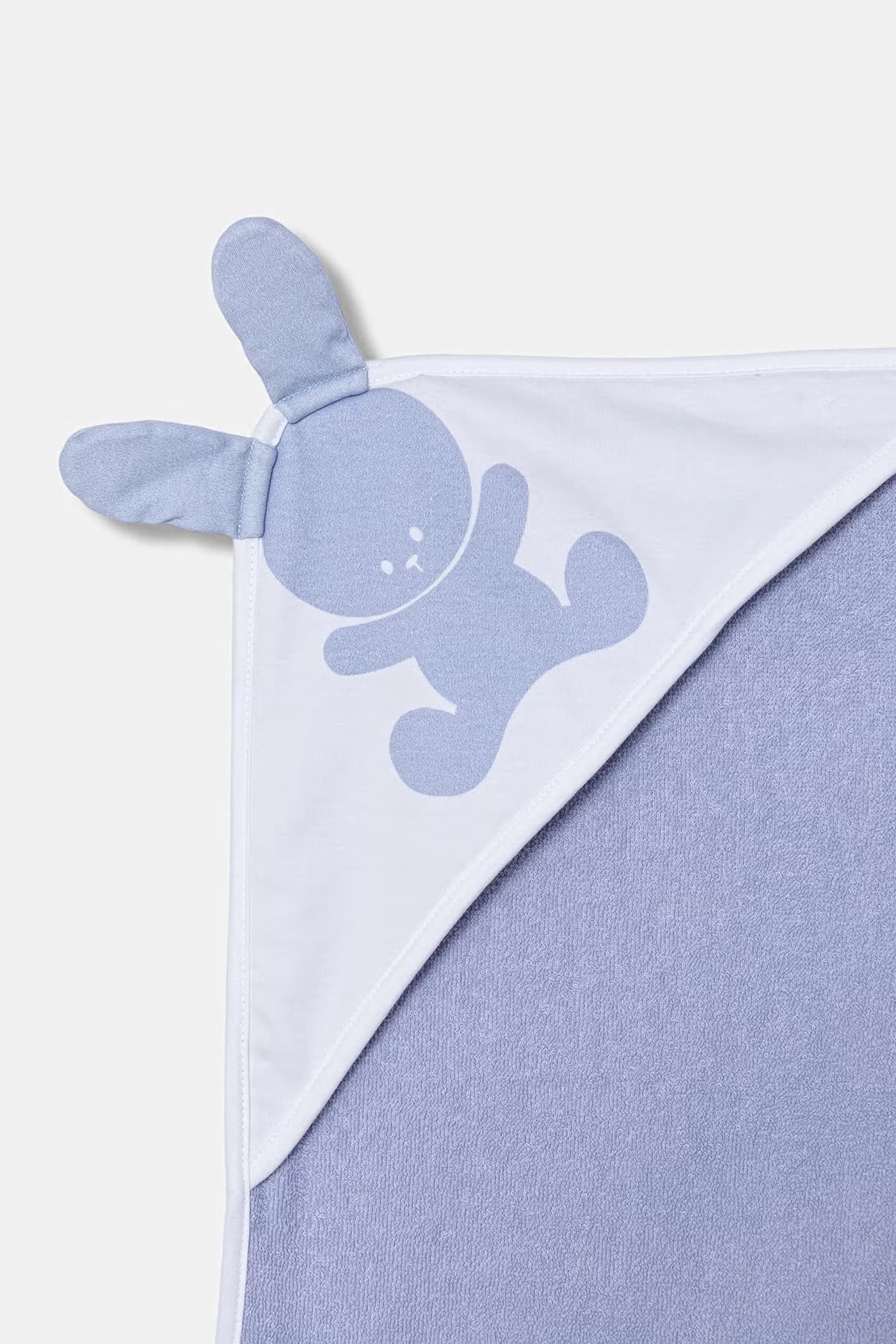 Детское хлопковое полотенце с капюшоном. - фото 3