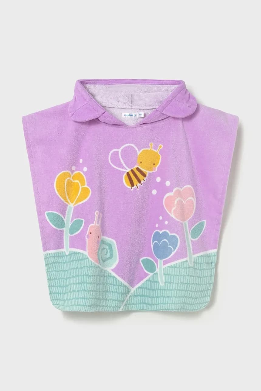 Детское полотенце с капюшоном.