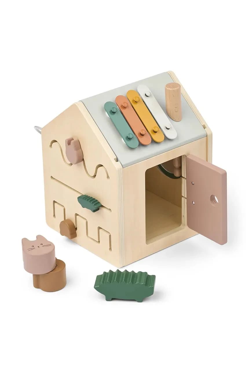 Деревянная детская игрушка Lucas Activity Cube - фото 3