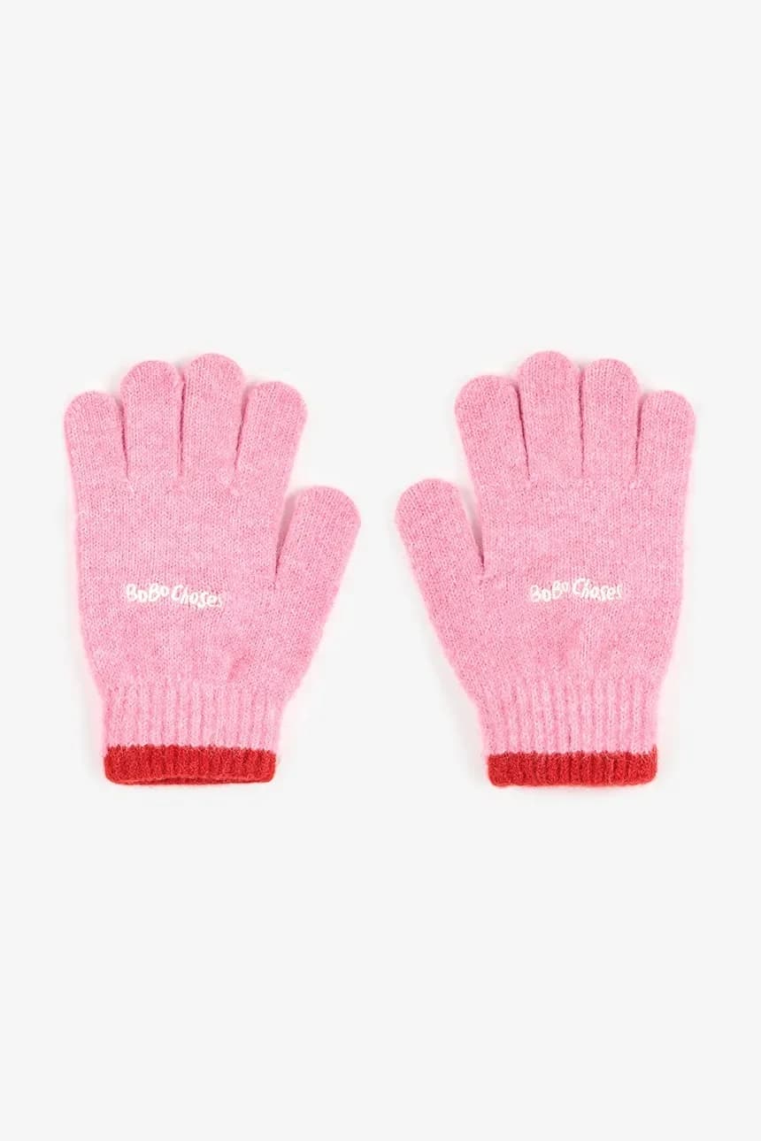 Детские перчатки из смесовой шерсти. - фото 2