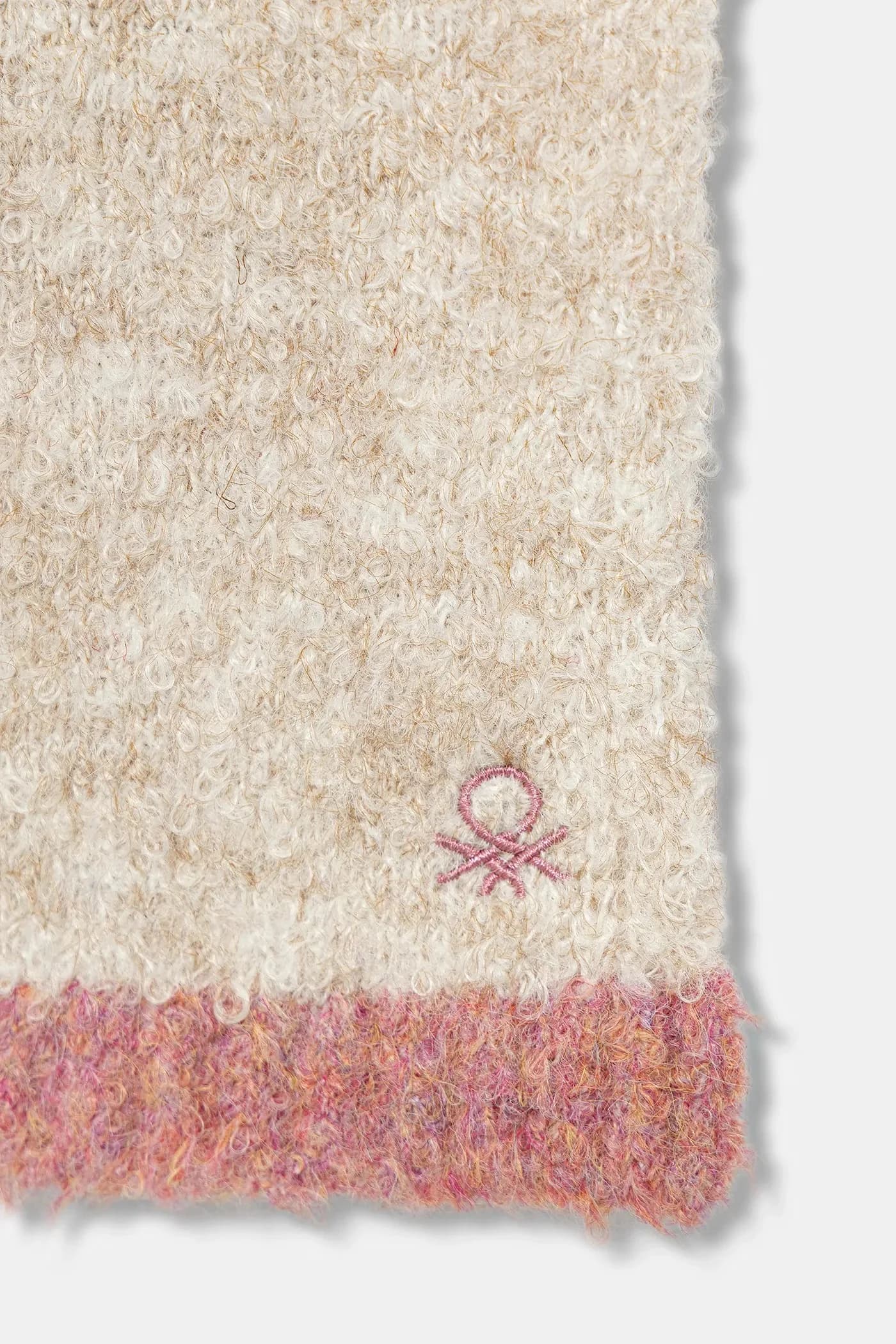 Детский шарф из смесовой шерсти - фото 3