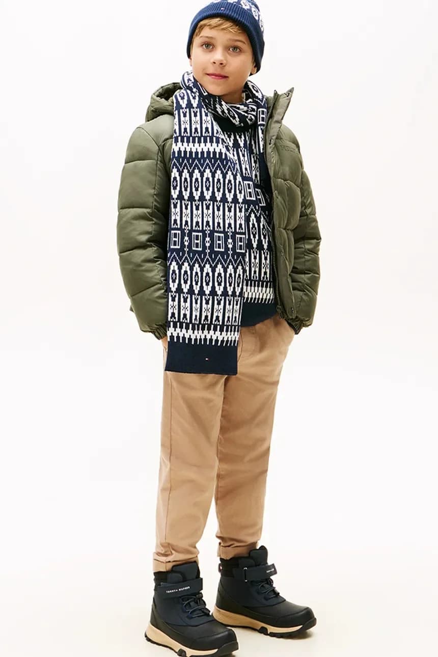 Детский хлопковый шарф