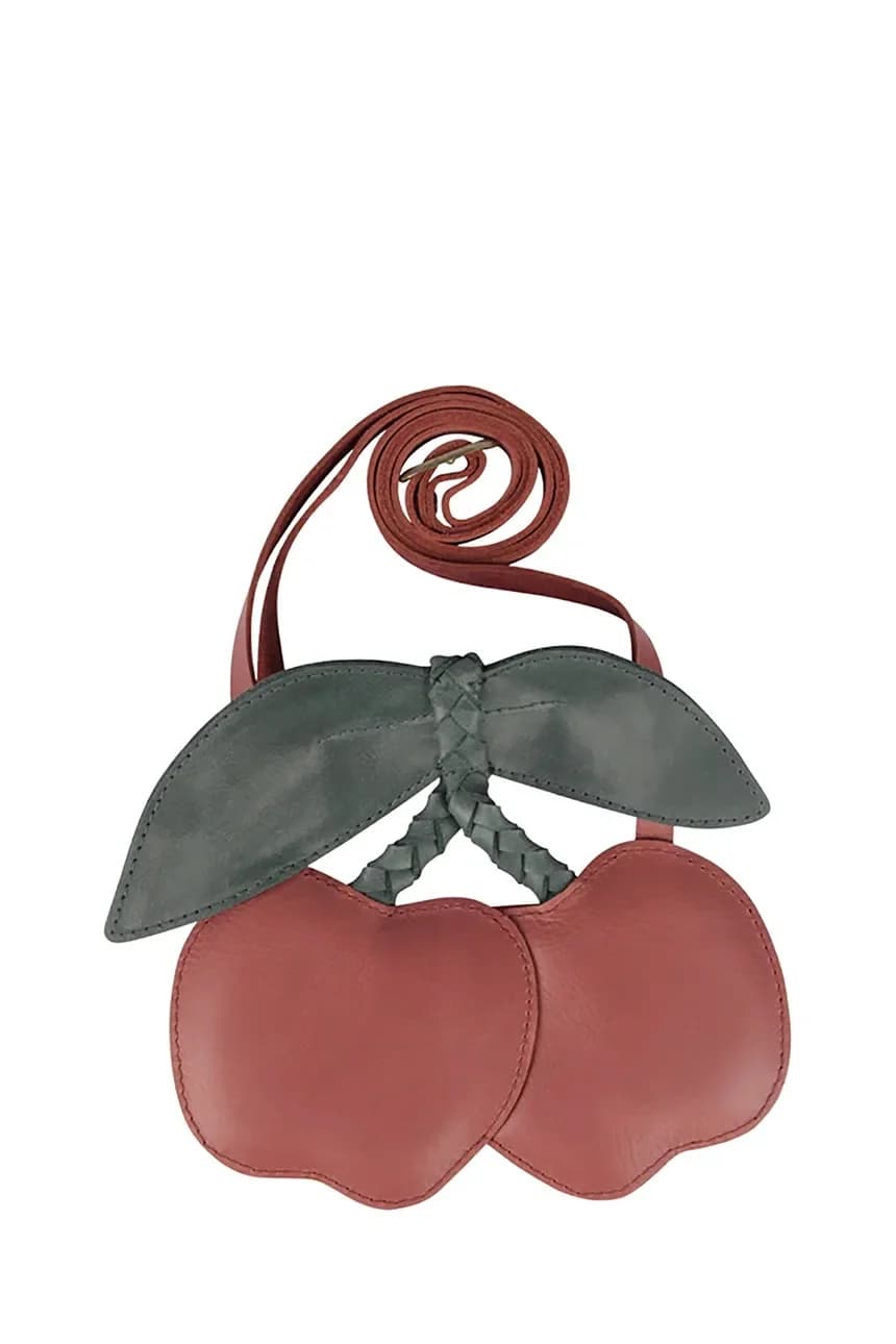 Детская кожаная сумка Nanoe Fruit Purse Cherry - фото 2