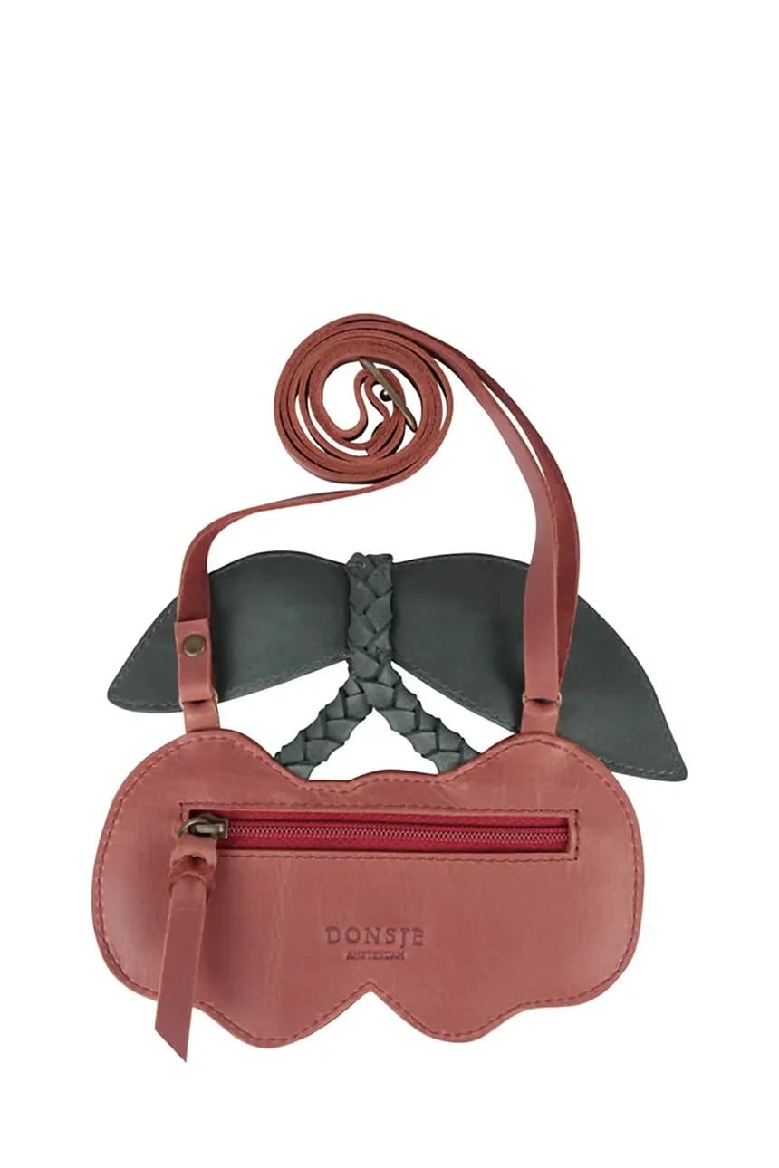 Детская кожаная сумка Nanoe Fruit Purse Cherry - фото 3