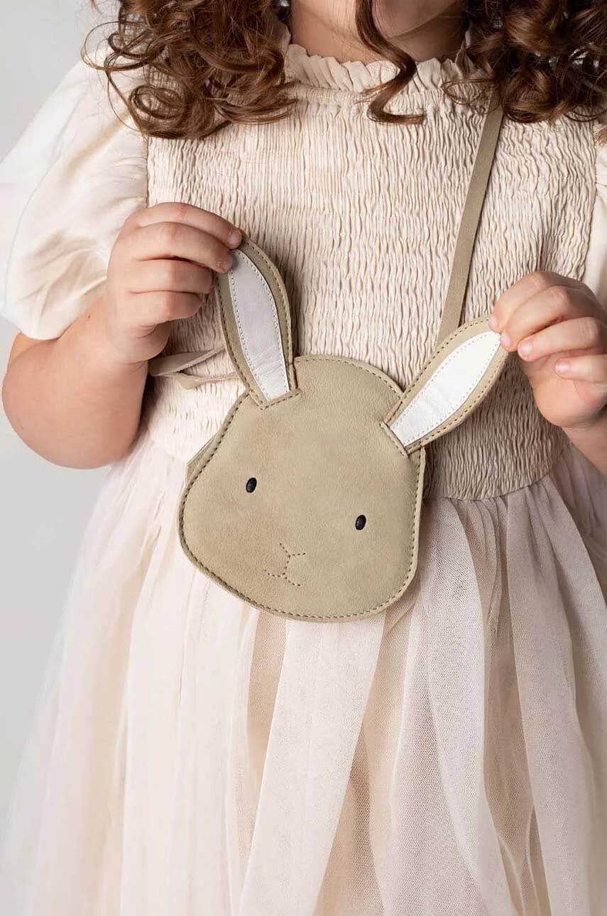 Детская кожаная сумка Britta Classic Purse Bunny - фото 4