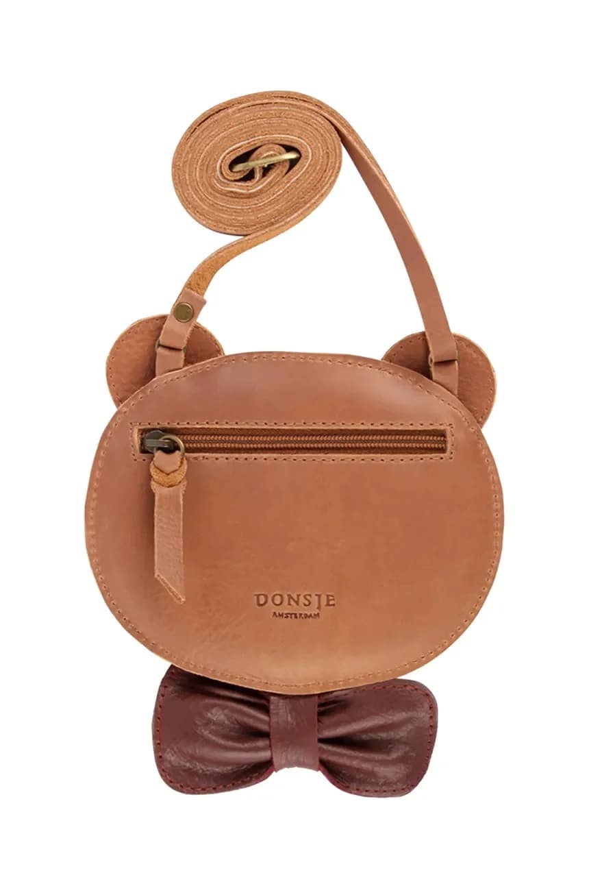 Britta Exclusive Purse Детская кожаная сумка Winter Bear - фото 3