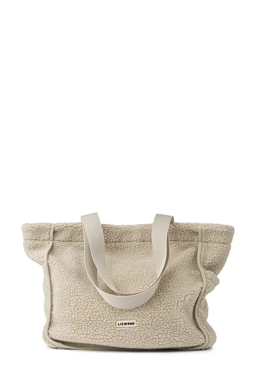 Большая сумка с тростниковым ворсом