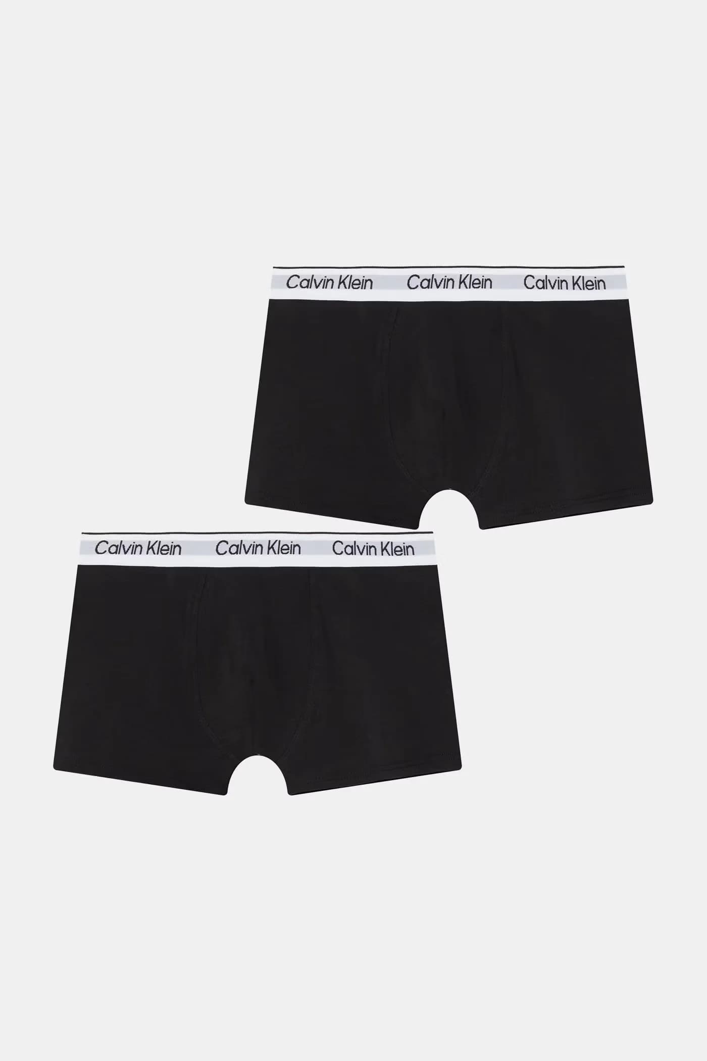 Детские боксеры из хлопка с эластаном, 2 пары