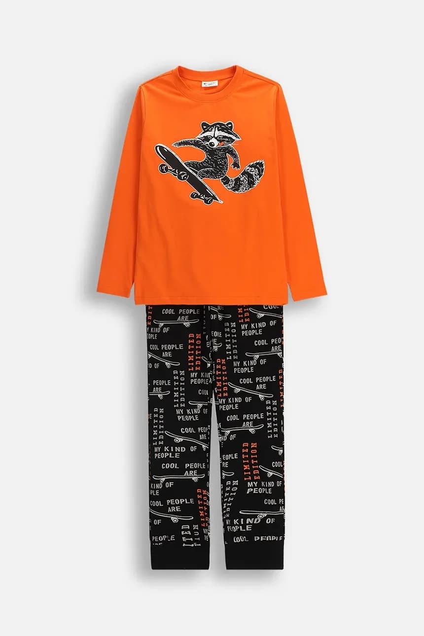 Детский хлопковый пижамный комплект