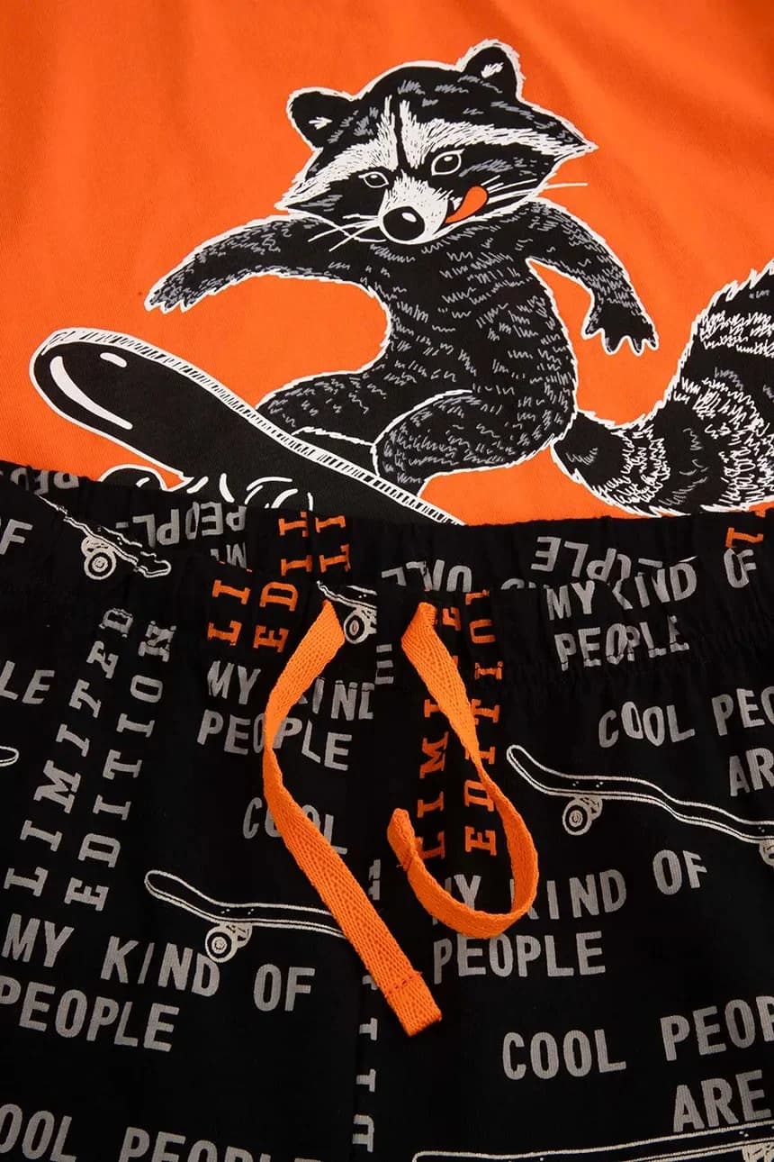 Детский хлопковый пижамный комплект - фото 4