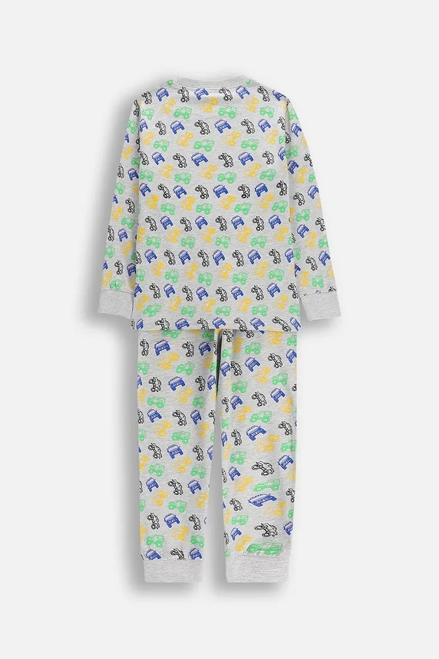 Детский хлопковый пижамный комплект - фото 2