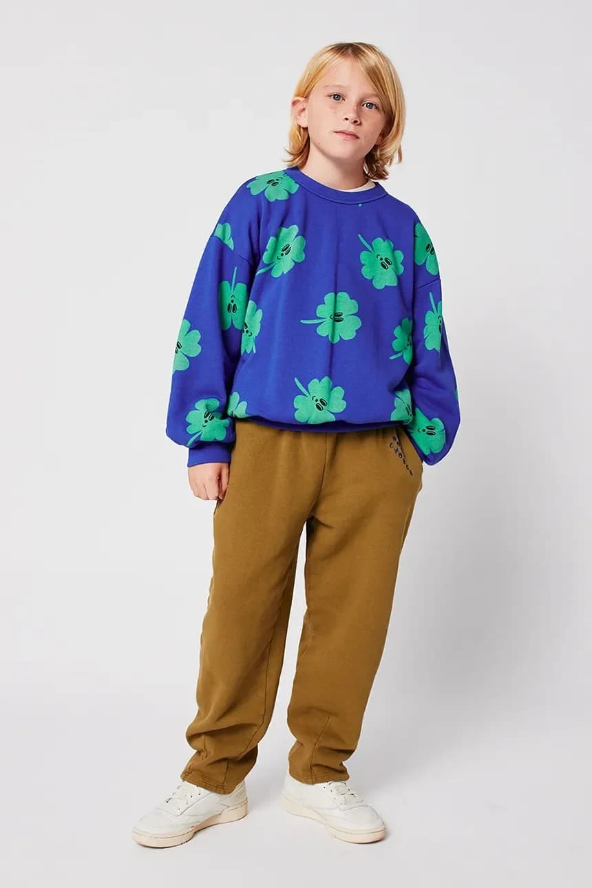 Детская хлопковая толстовка Lucky Clover - фото 4