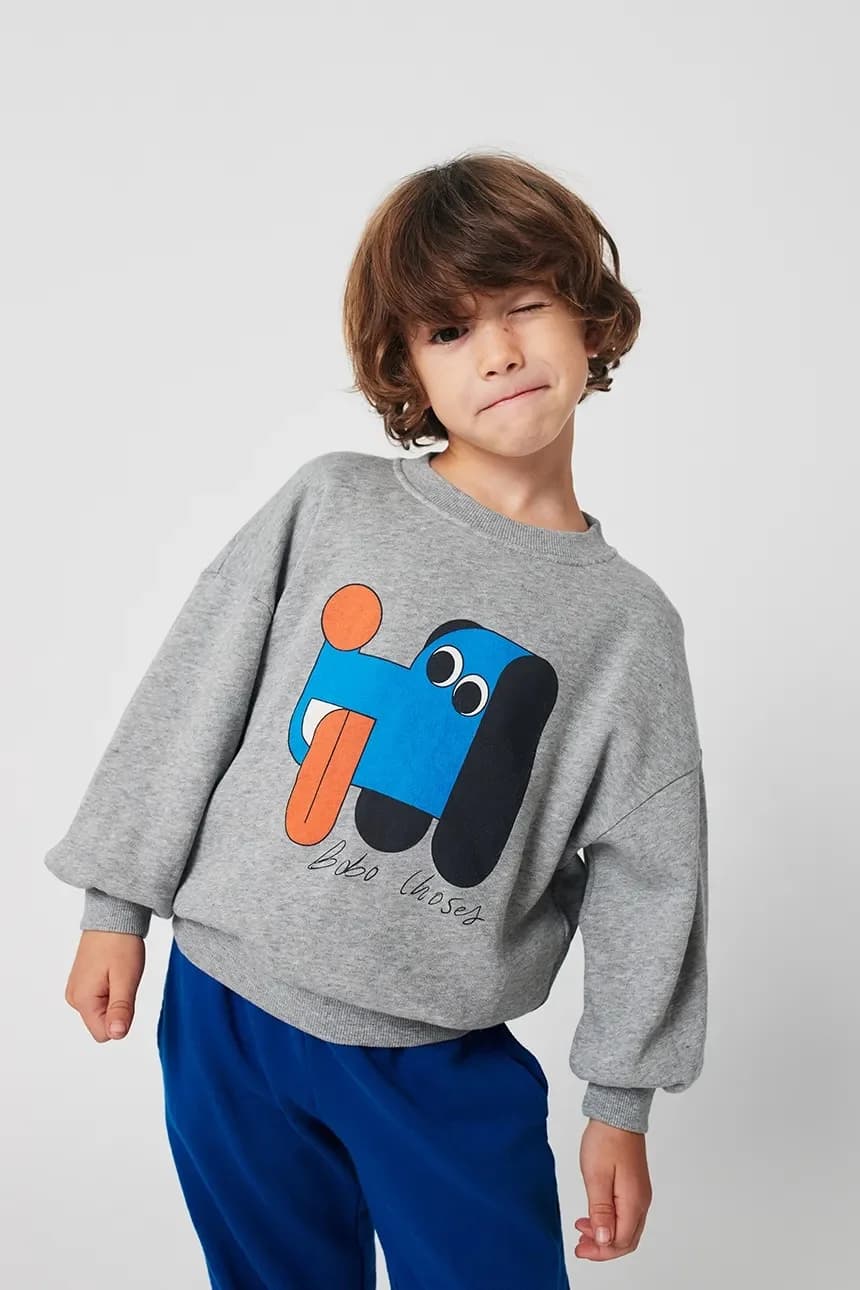 Детская хлопковая толстовка Doggy Mate