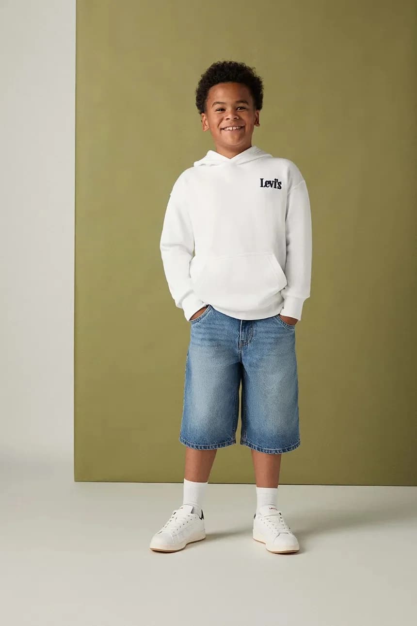 CLASSIC AND CLEAN HOODIE детская толстовка - фото 3