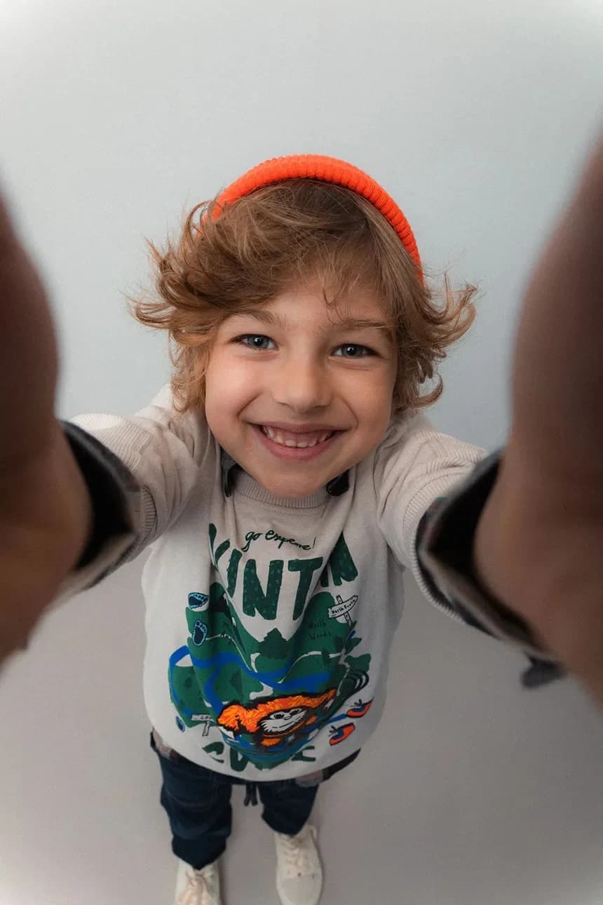 Детская хлопковая толстовка - фото 8