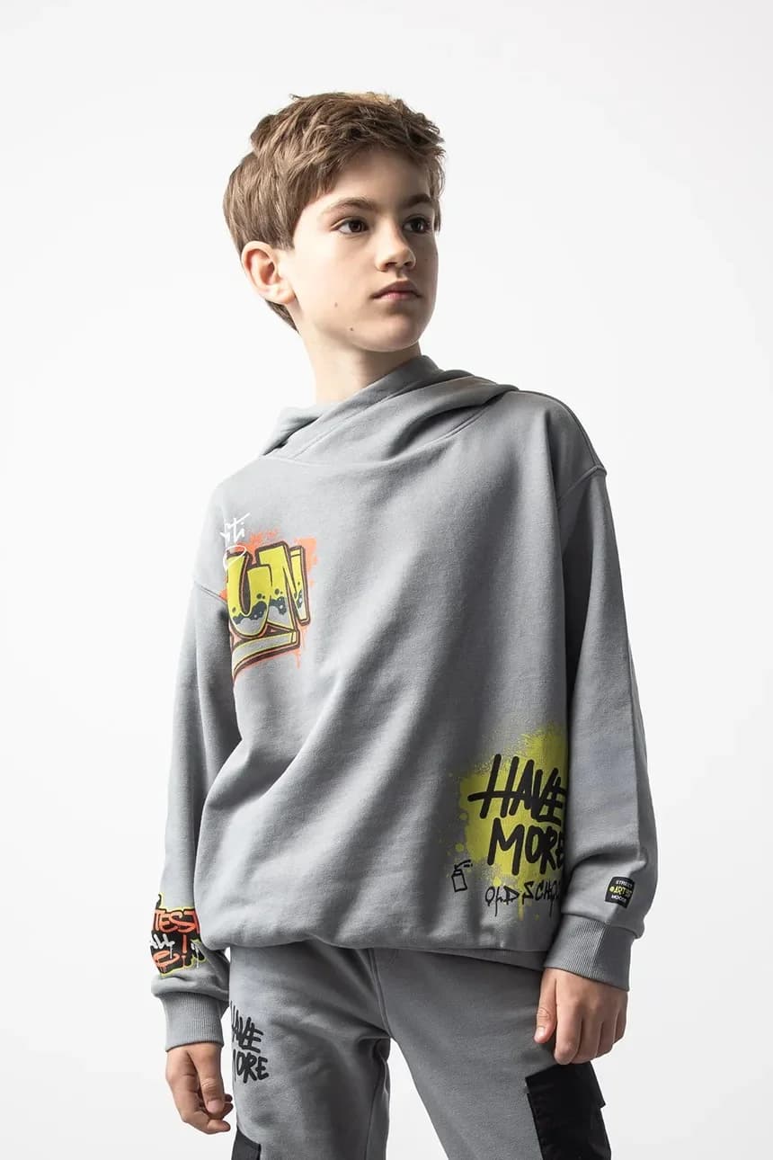 Детская хлопковая толстовка