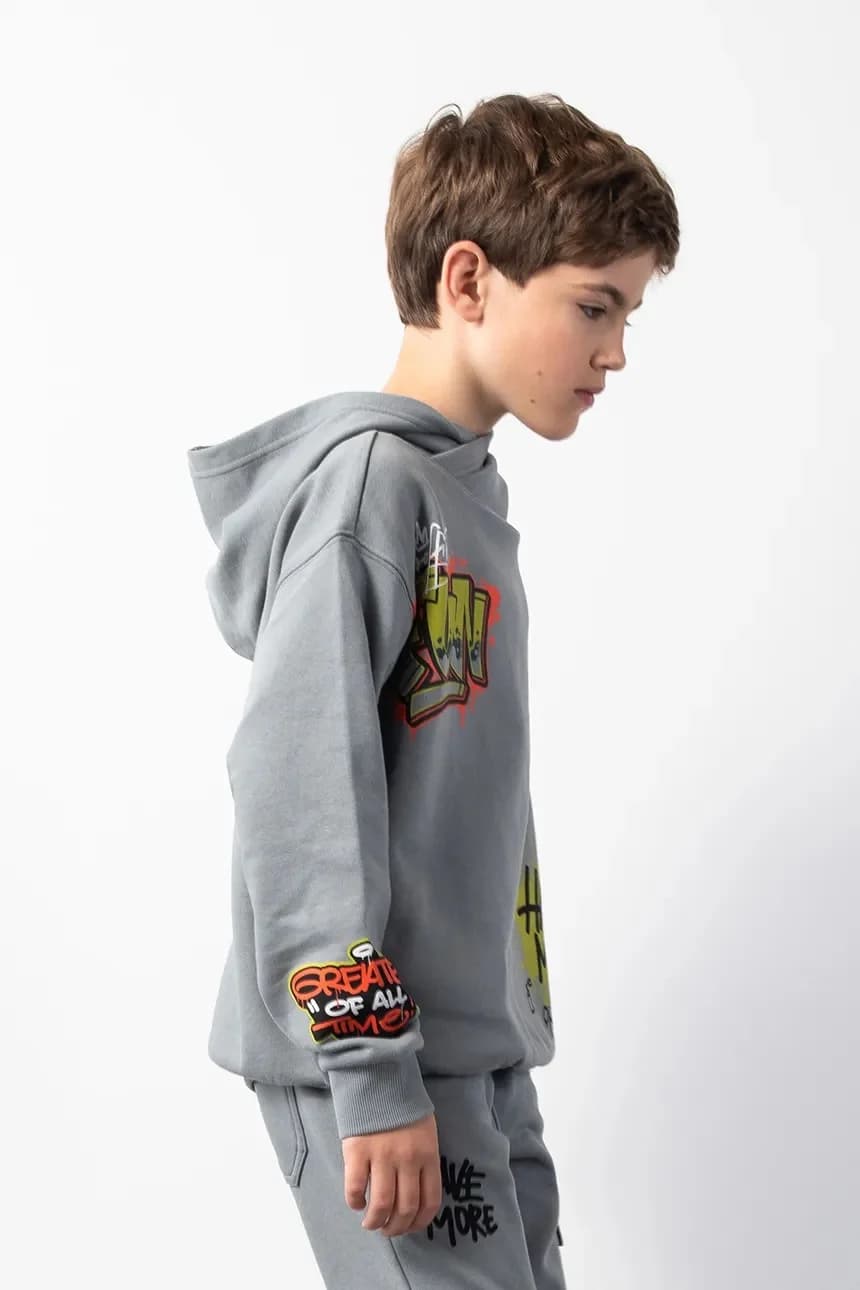 Детская хлопковая толстовка - фото 7